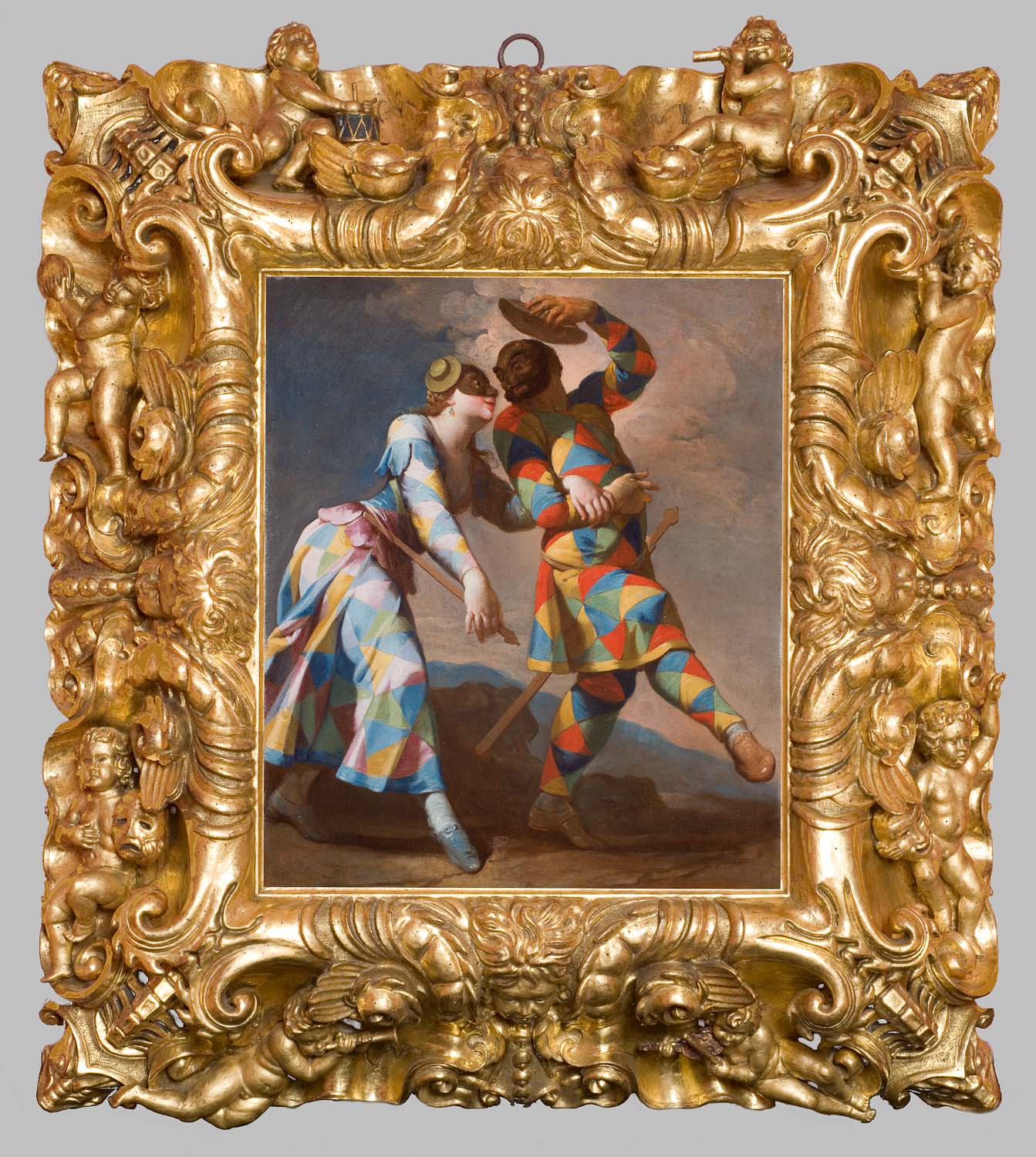 Painting in frame 1842